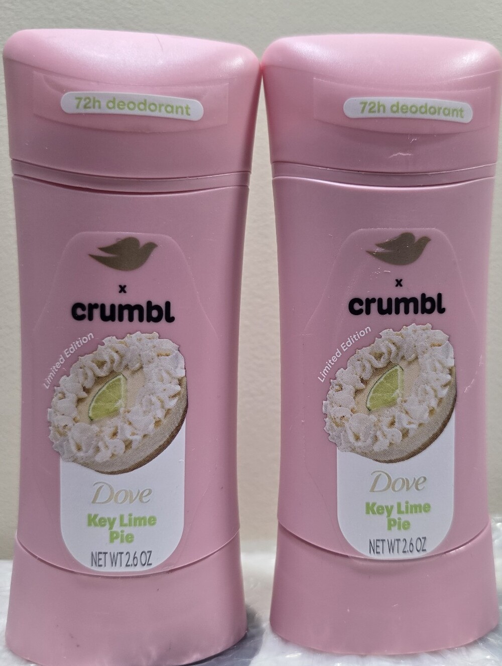 DOVE Key Lime Pie Women's Deodorant Stick - Pink 2 FOR $10